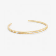 Channel Set Cuff Bracelet