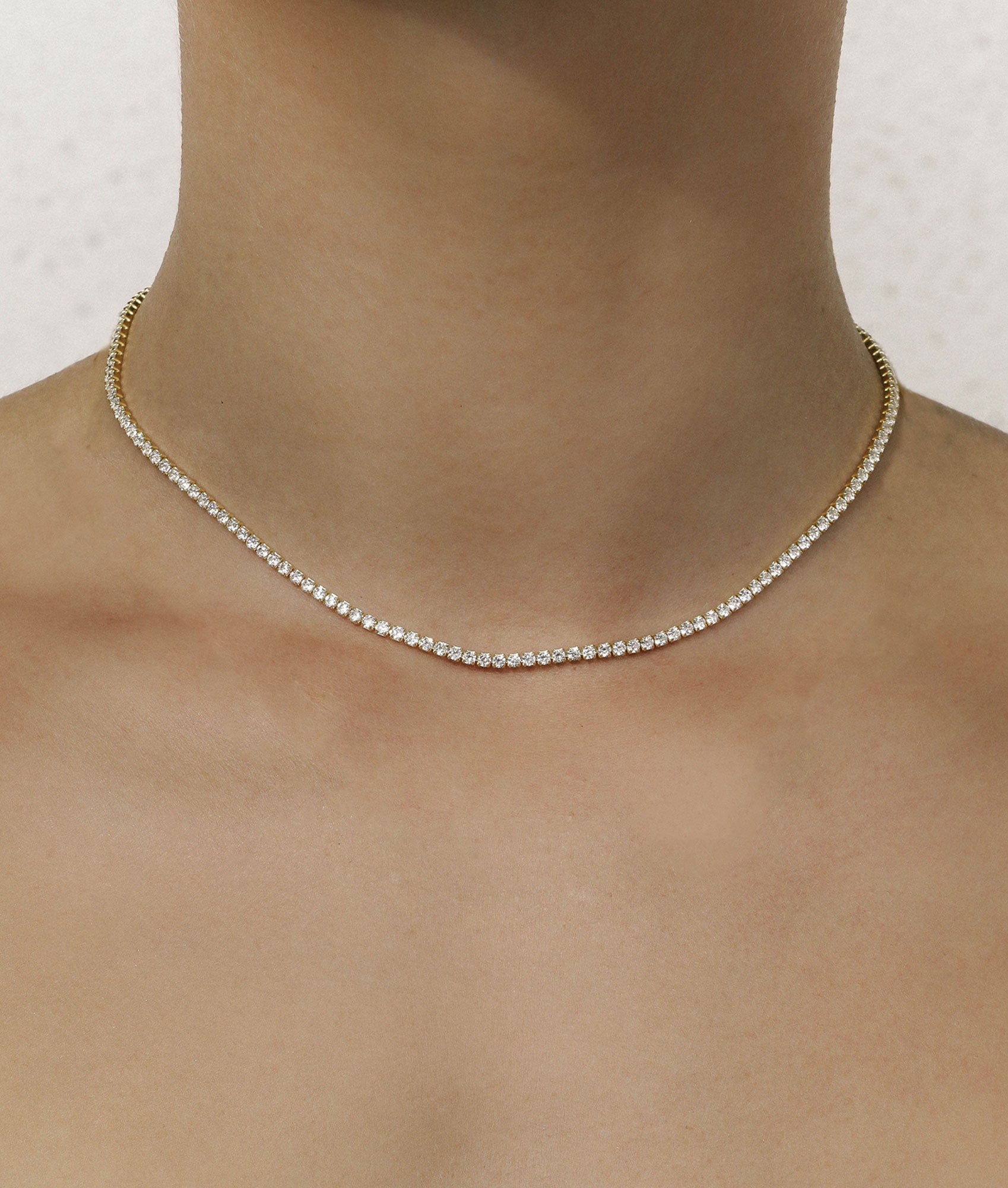Everyday Diamond Tennis Necklace - Main Image