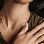 Micro Teeny Tiny Tennis Necklace | Necklaces | Jewelry