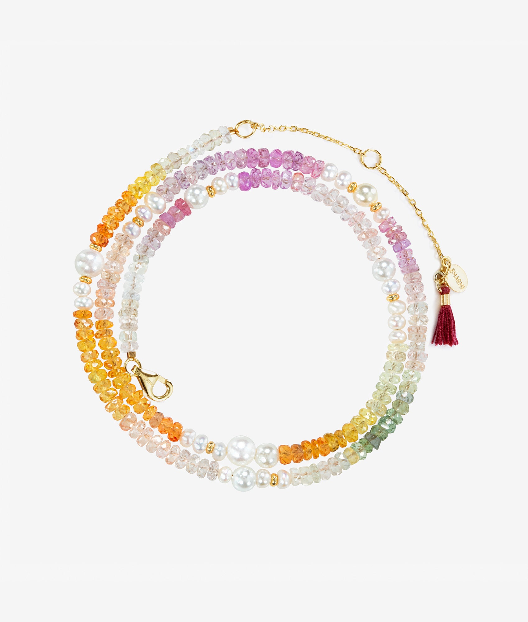 Ella Gemstone Necklace - Main Image