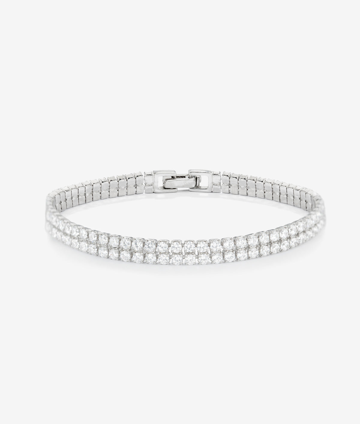 Double Row Tennis Bracelet