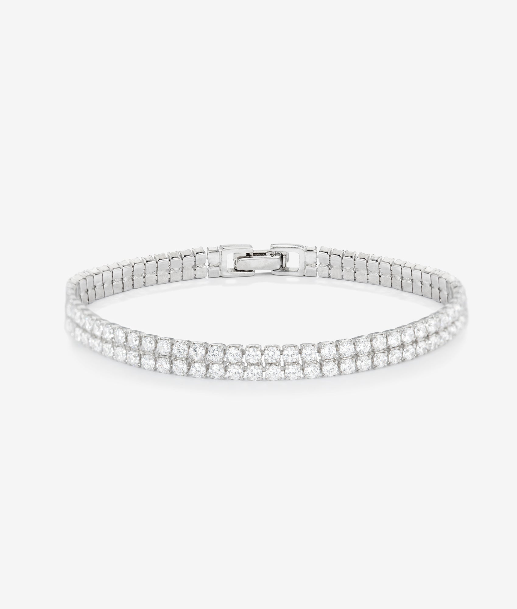 Double Row Tennis Bracelet