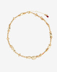 Astro Necklace | SHASHI Gold Beaded Necklace