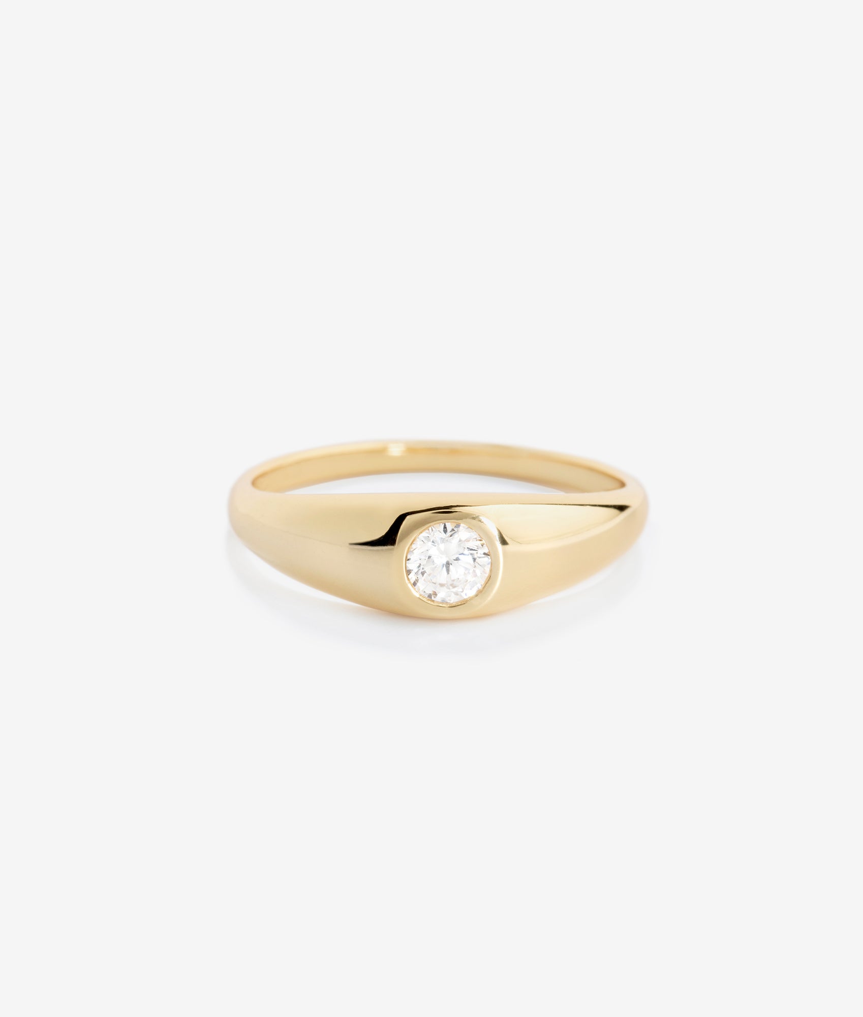 Bold Solitaire Ring