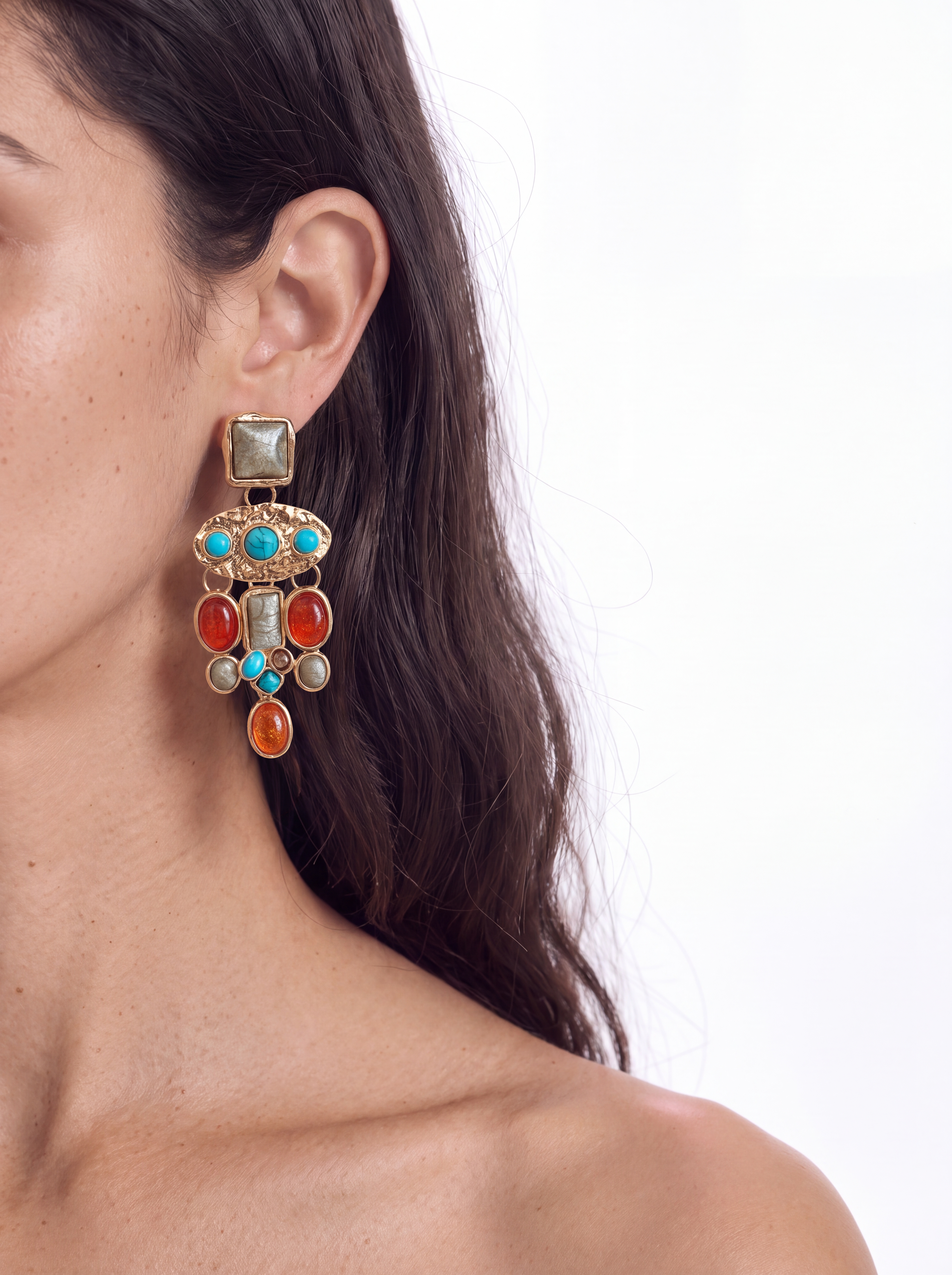 Bronco Earring