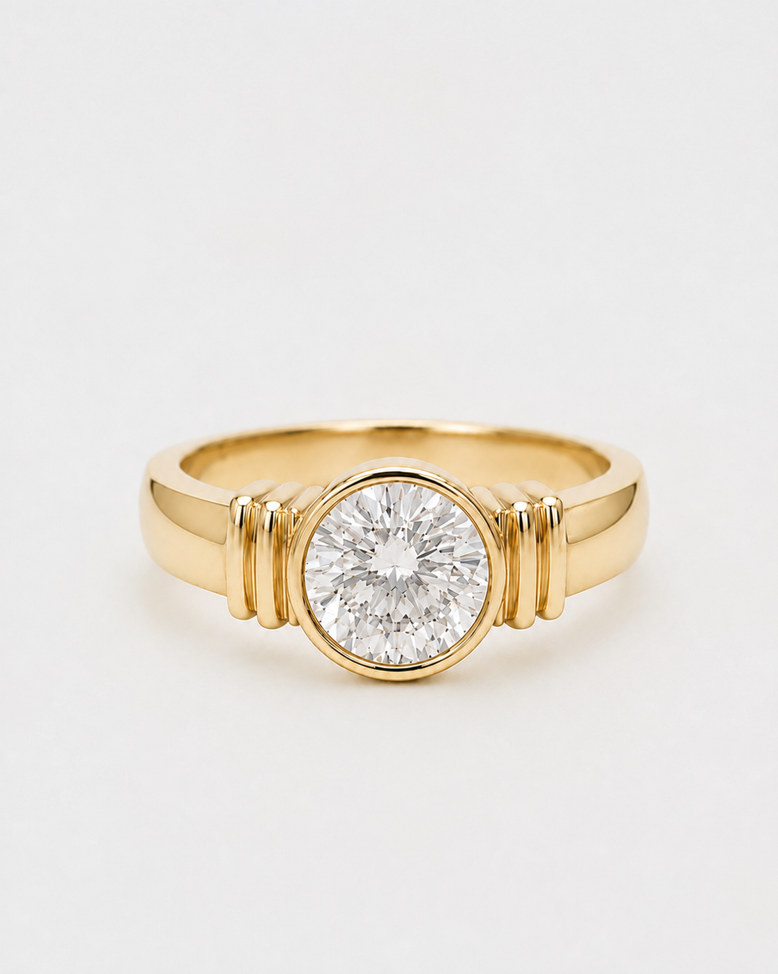 Diamond Pinky Ring