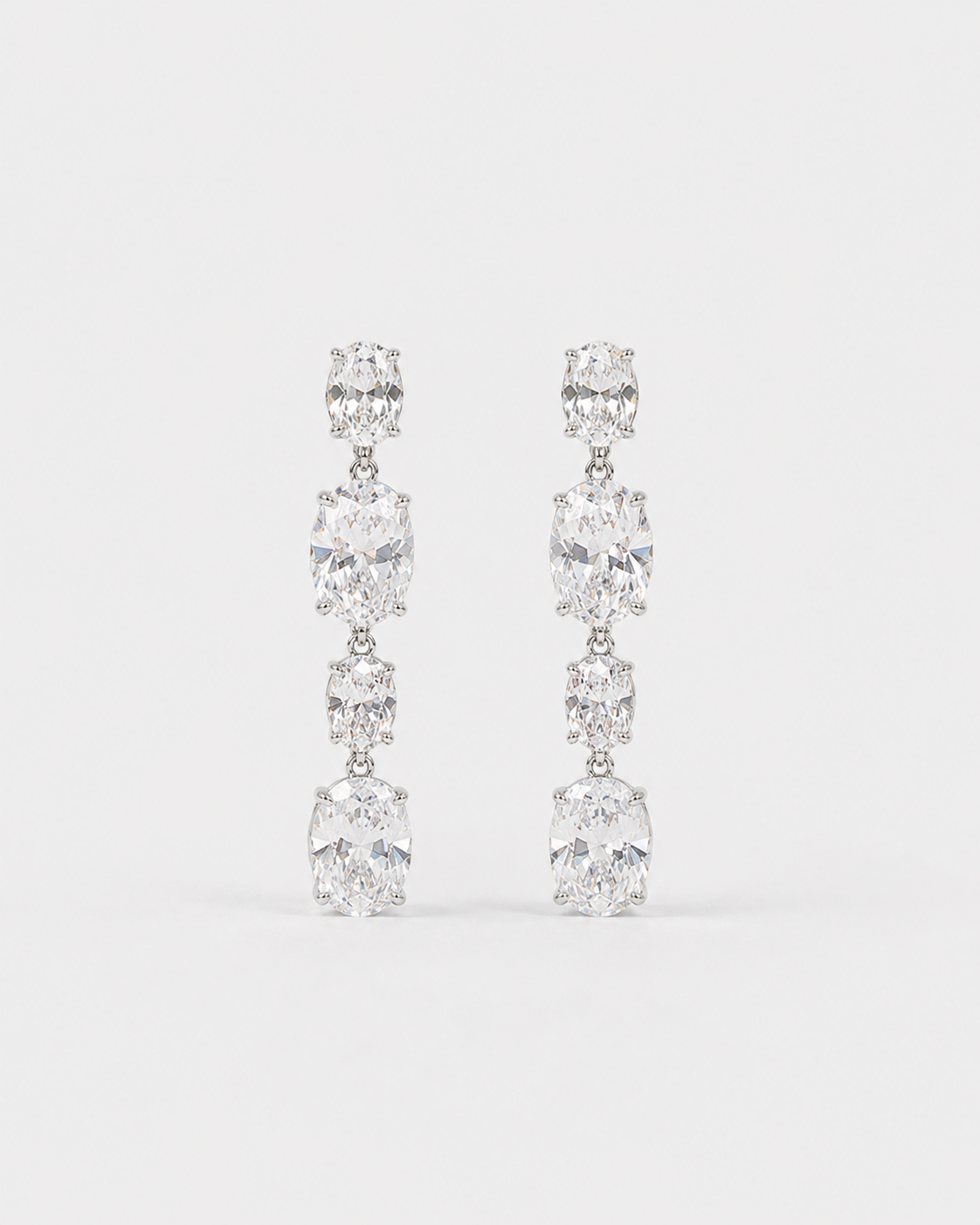 Bessett Oval Drop Earring