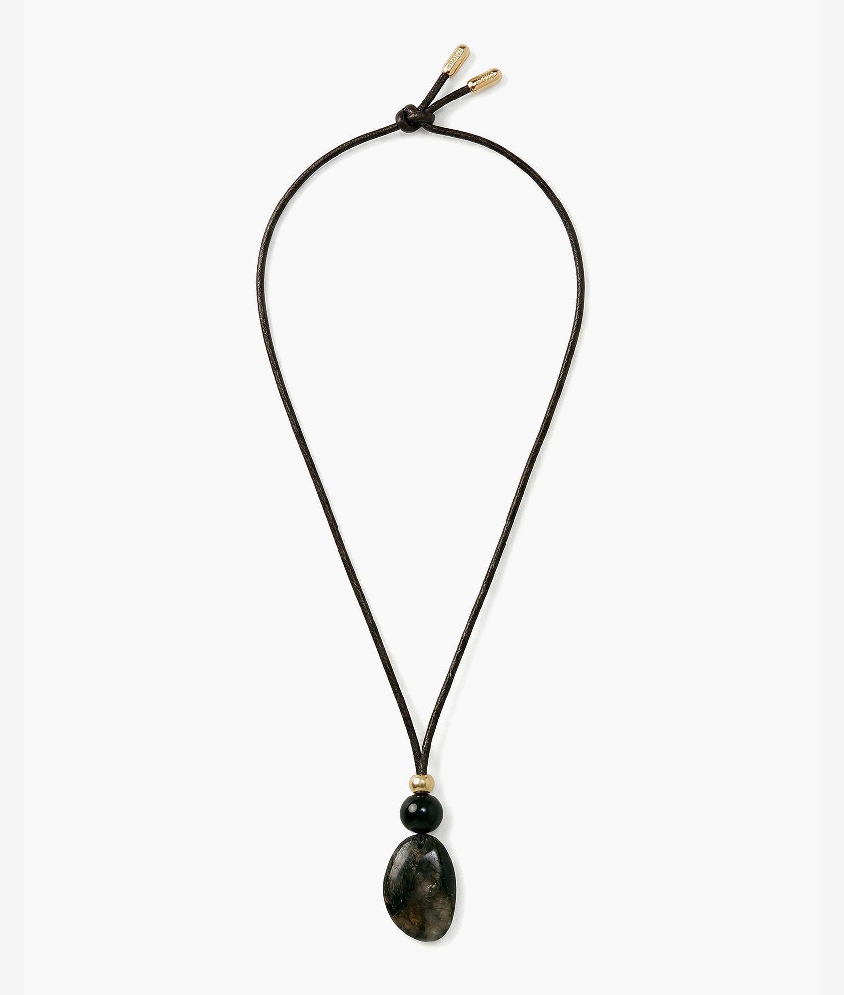 Gemstone Pendant Necklace, Long
