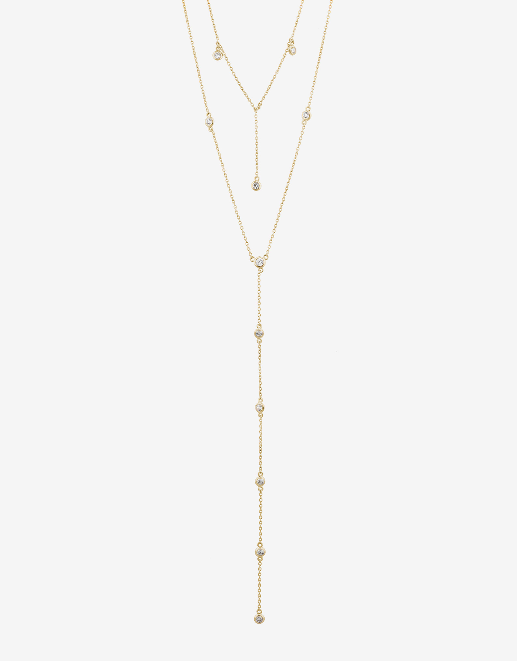 Diamond Dangle Lariat