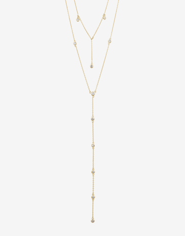 Diamond Dangle Lariat