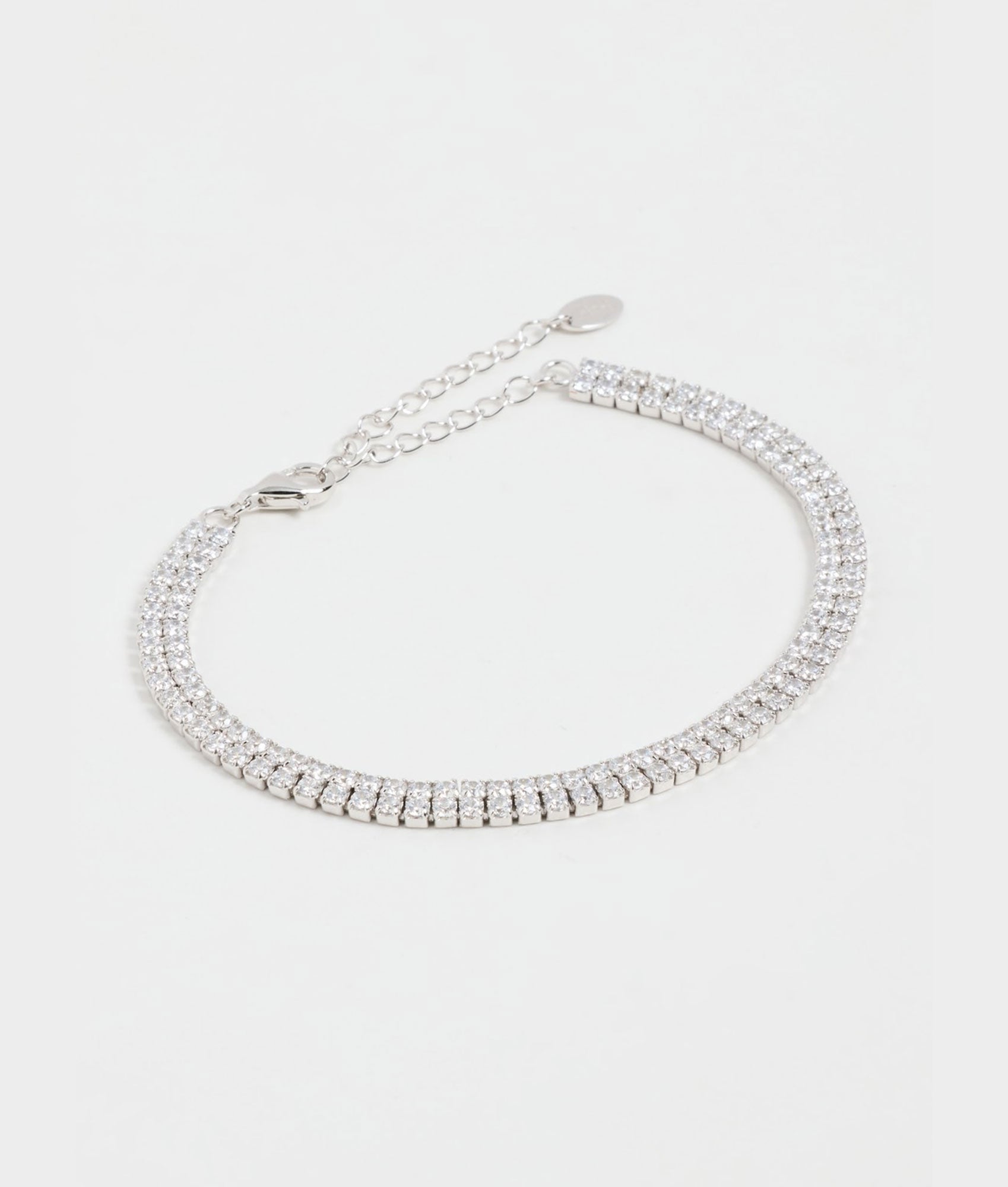 Double Row Tennis Bracelet