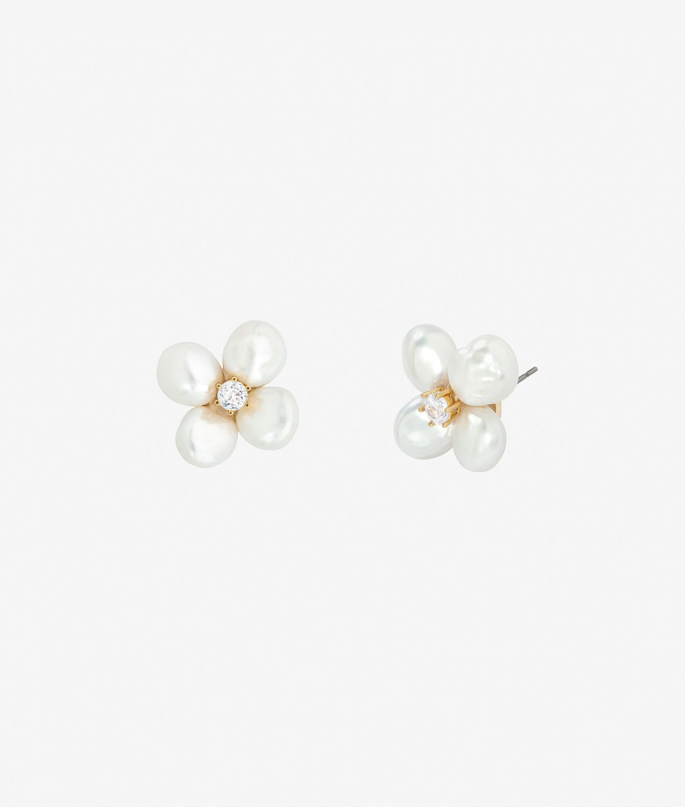 Flower Pearl Earrings | SHASHI Flower Earrings - SHOP SHASHI