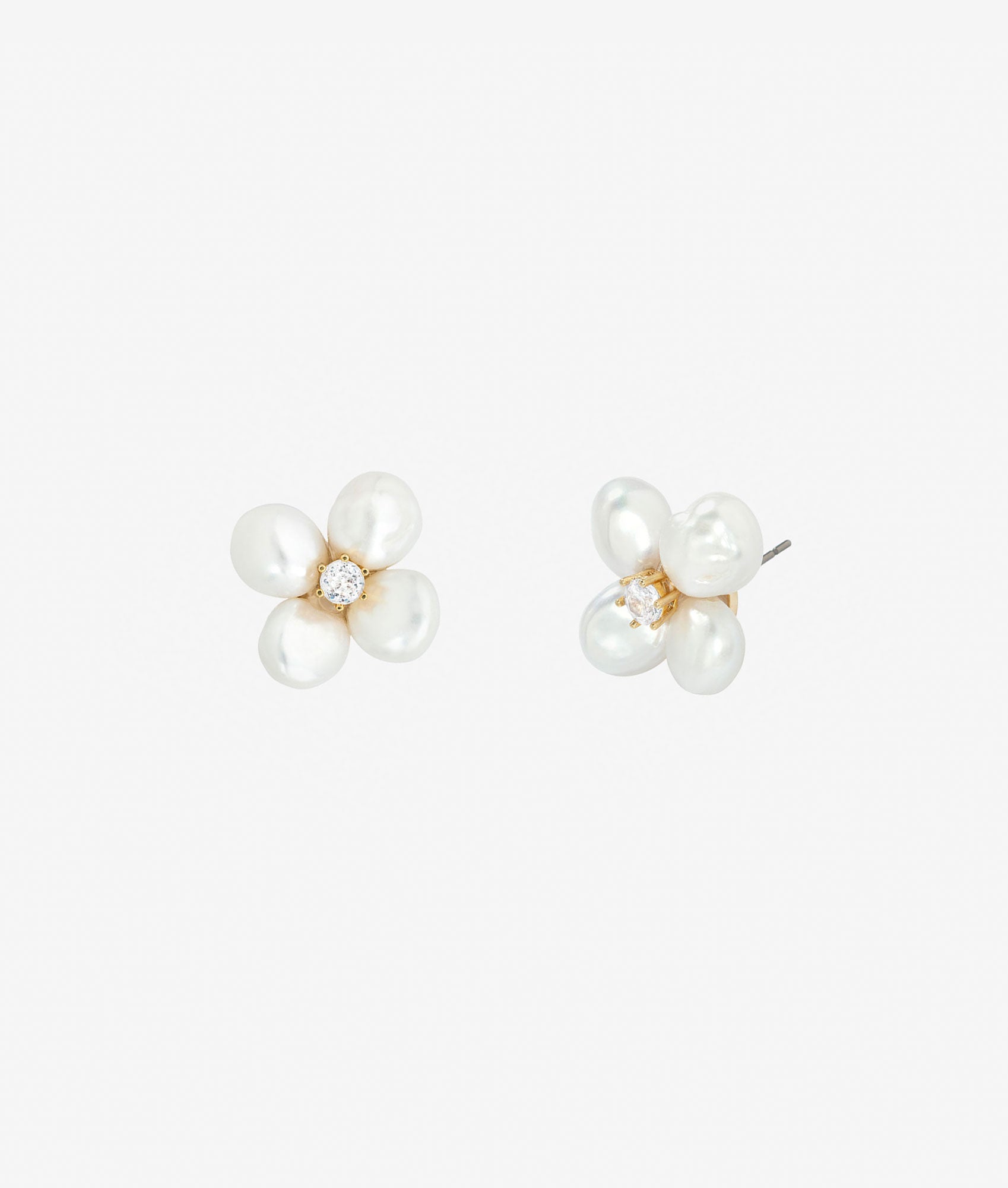 Flower Pearl Earrings