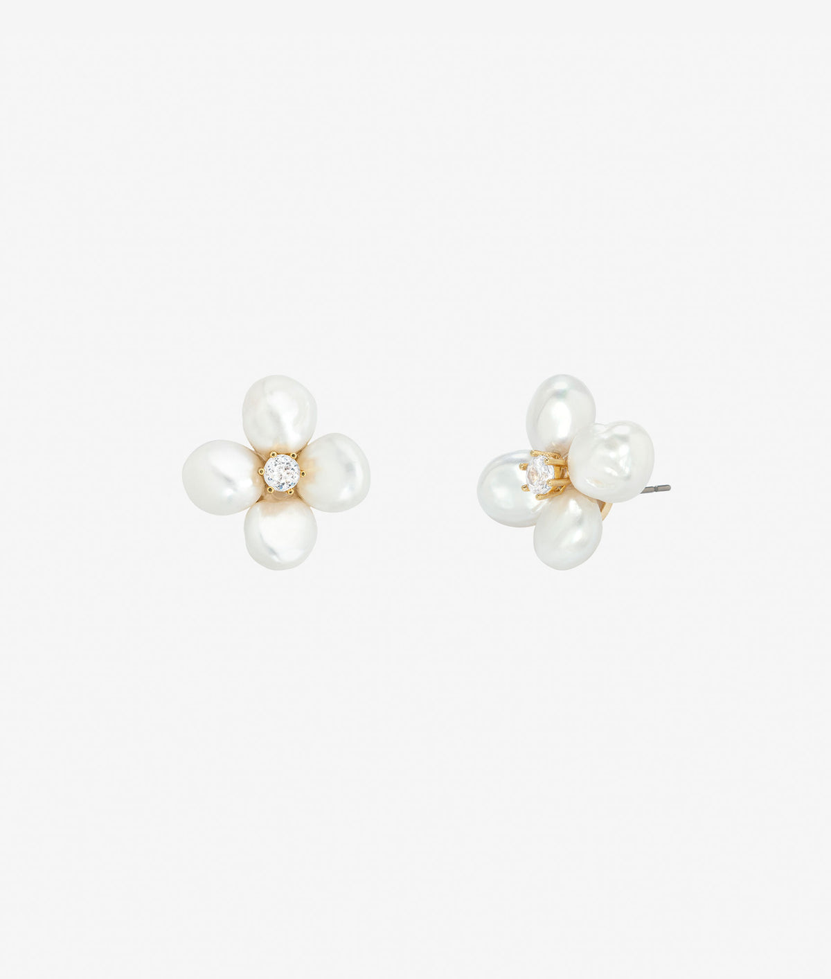 Flower Pearl Earrings