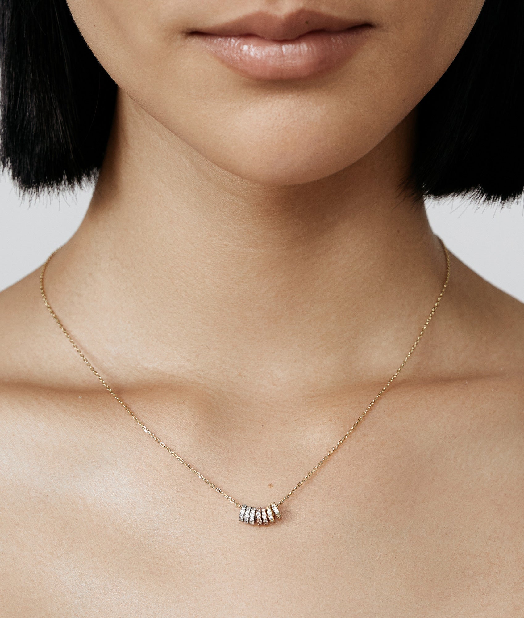 Gaia Pave Necklace