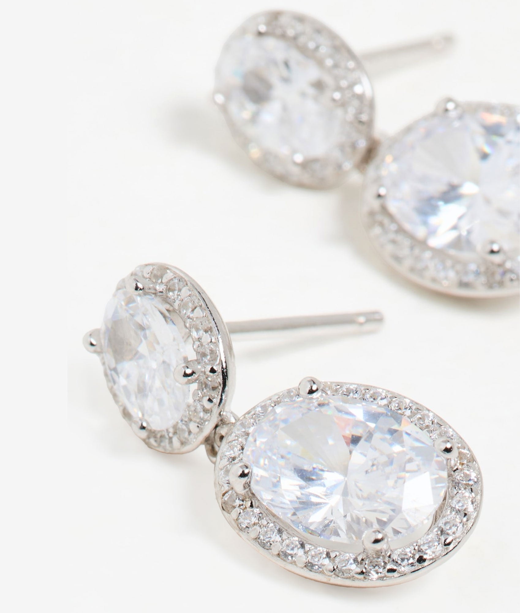 Avery Oval Drop Earring