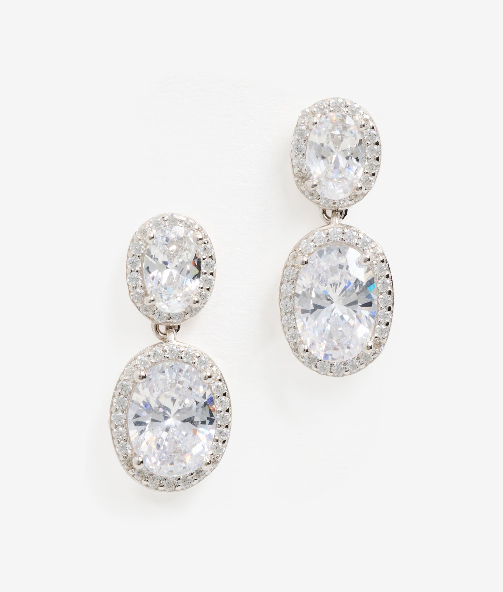 Avery Oval Drop Earring