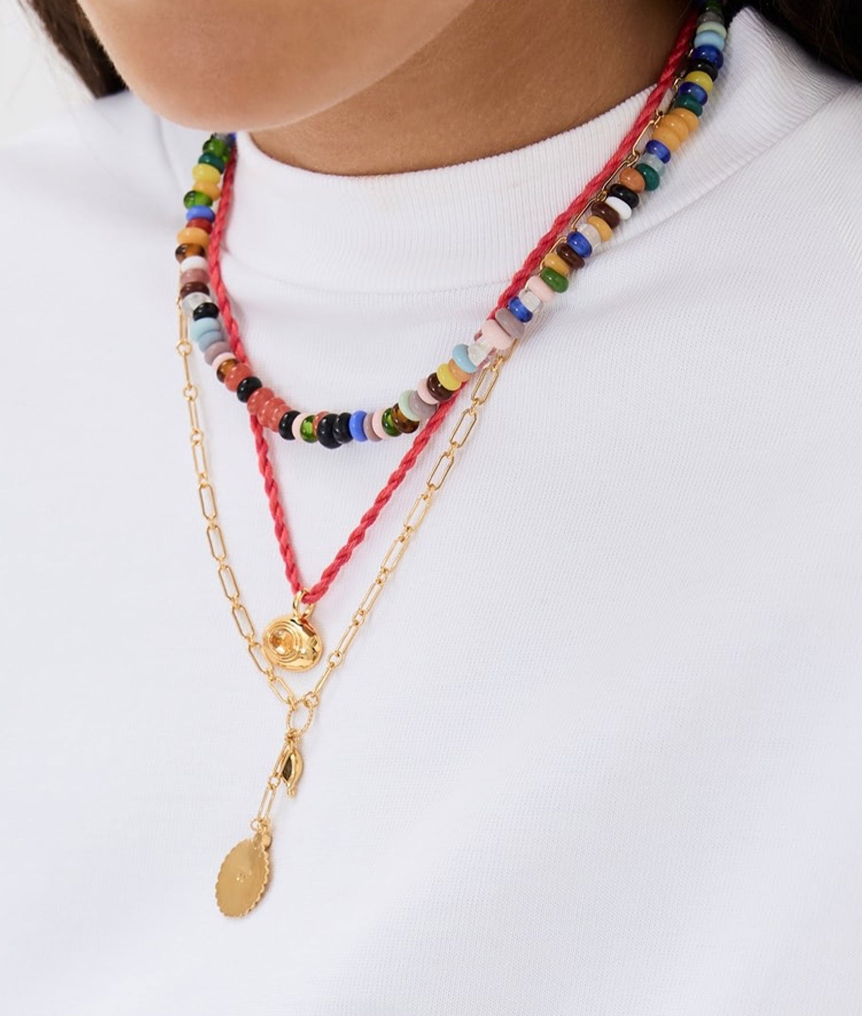 Juju Necklace | SHASHI Beaded Necklace