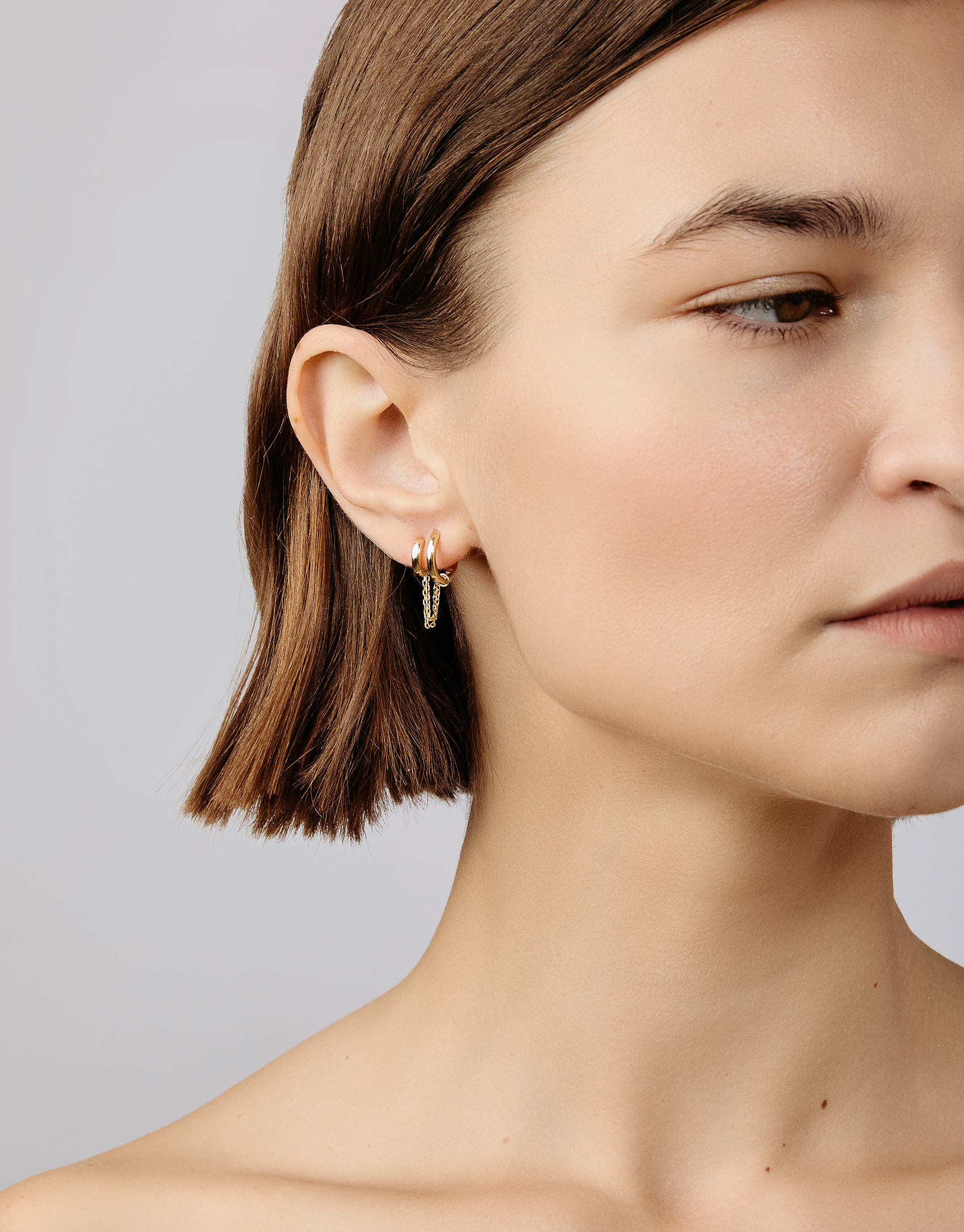 Double Katerina Chain Earring