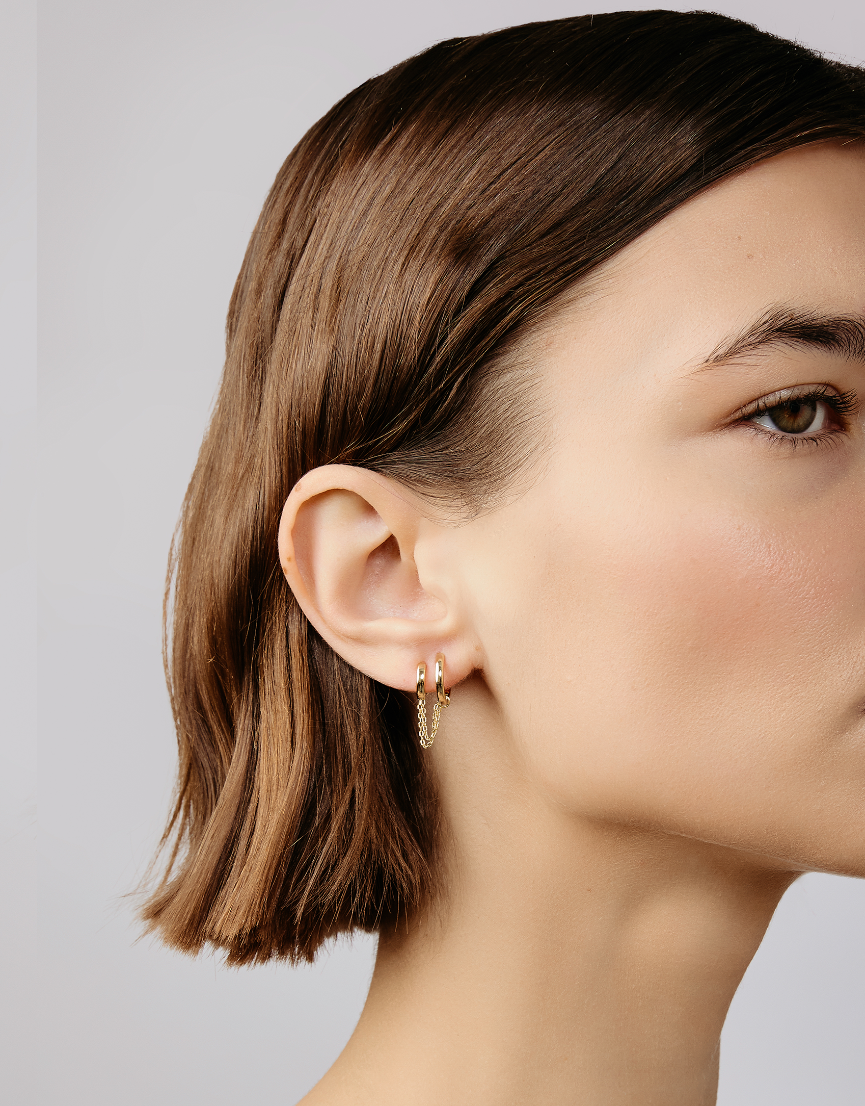 Double Katerina Chain Earring