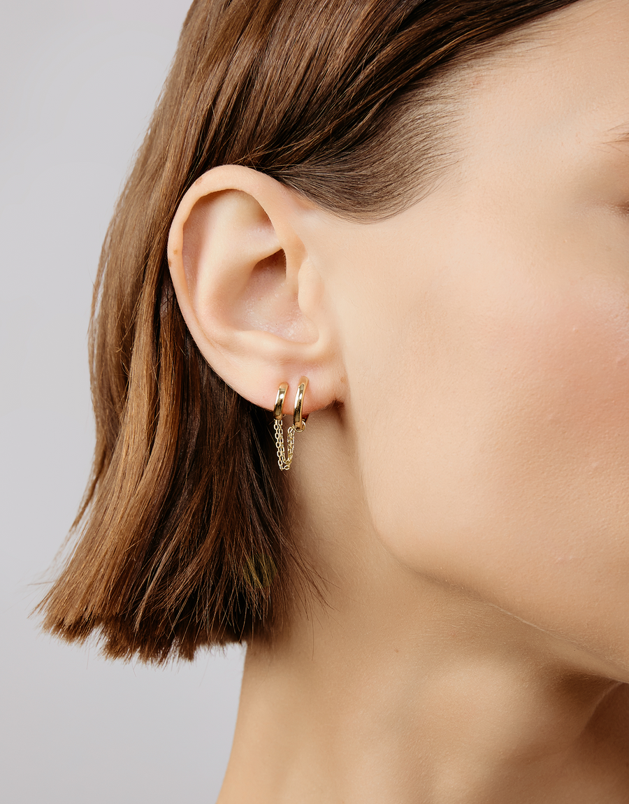 Double Katerina Chain Earring