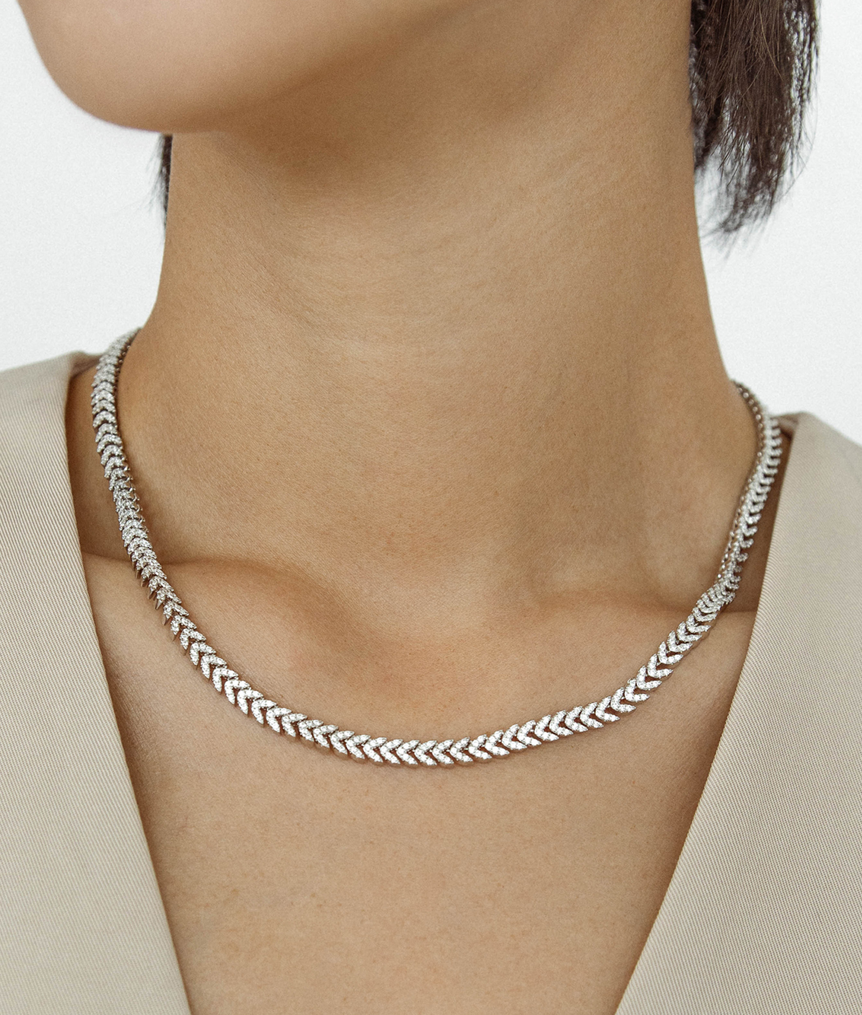 Kalista Tennis Necklace