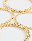 Noor Bracelet Set of 4 | SHASHI Gold Stack Bracelet