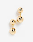 Noor Drop Earring | SHASHI Gold Ball Earring