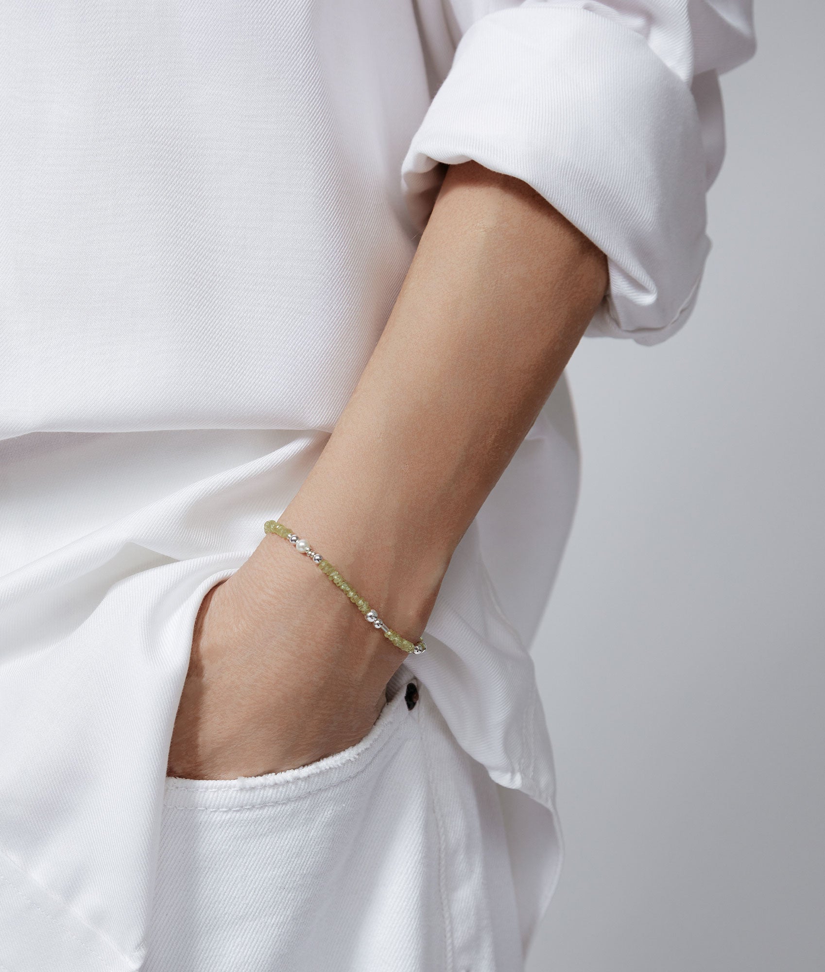 Odessa Bracelet, Yellow Apetite | SHASHI Gemstone Bracelet