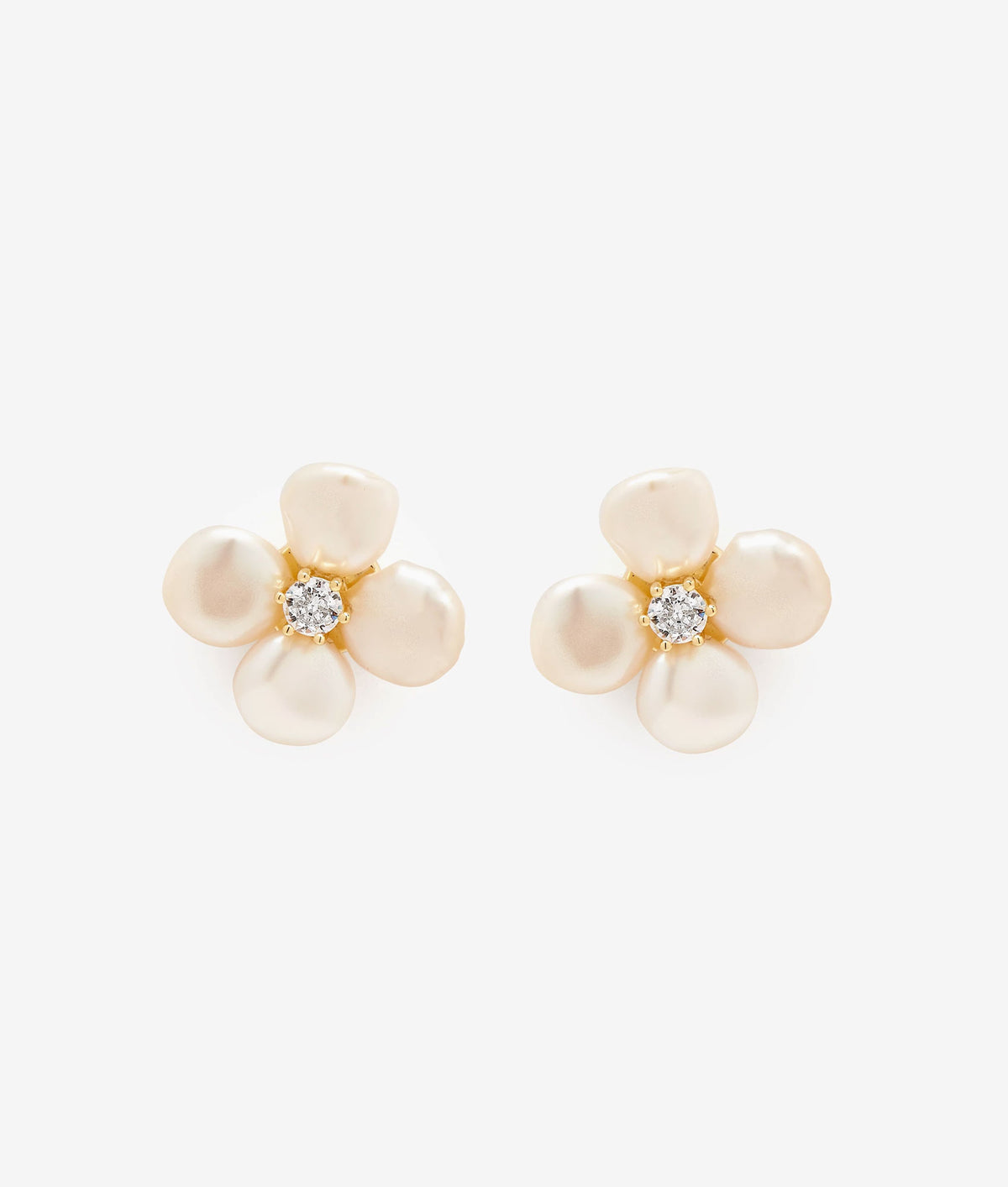 Flower Pearl Earrings