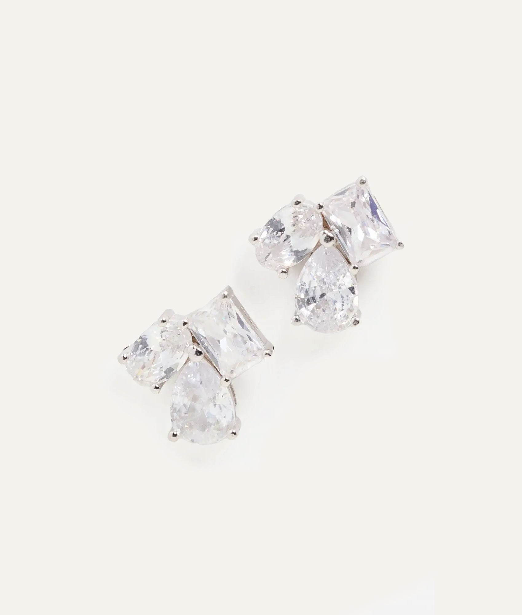 Pierre Stud Earring | SHASHI Bridal Earring