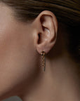 Gemini Chain Earring