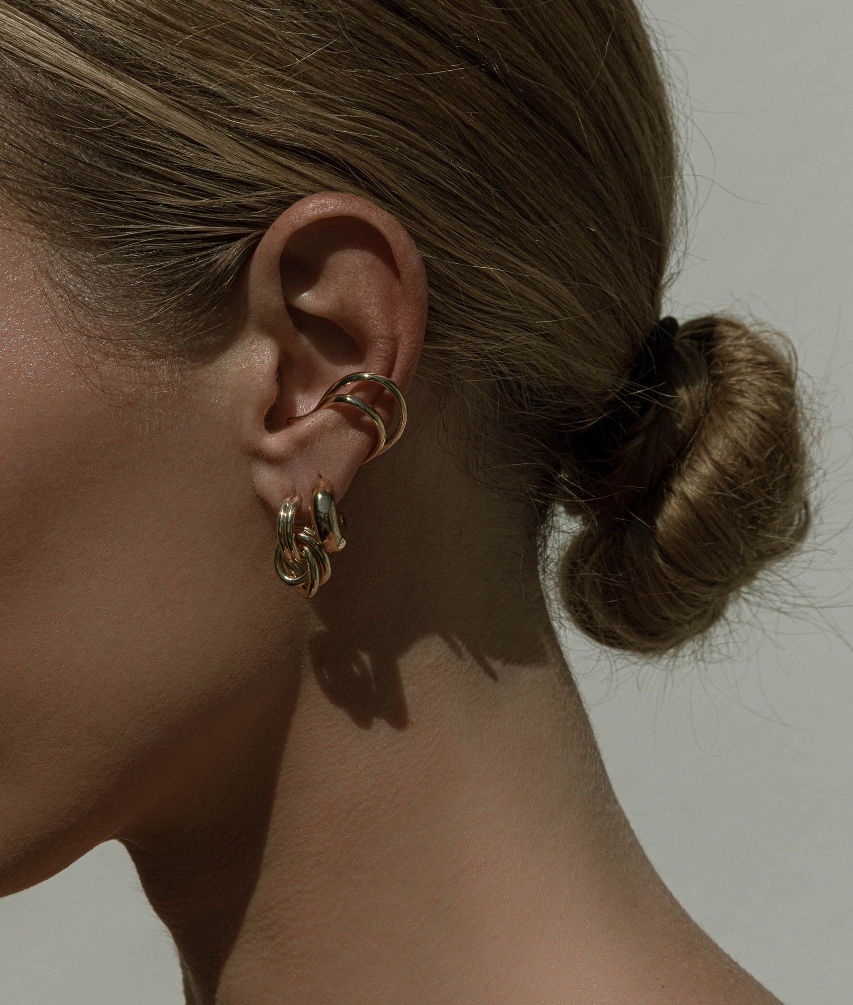 Petra Gold Earring