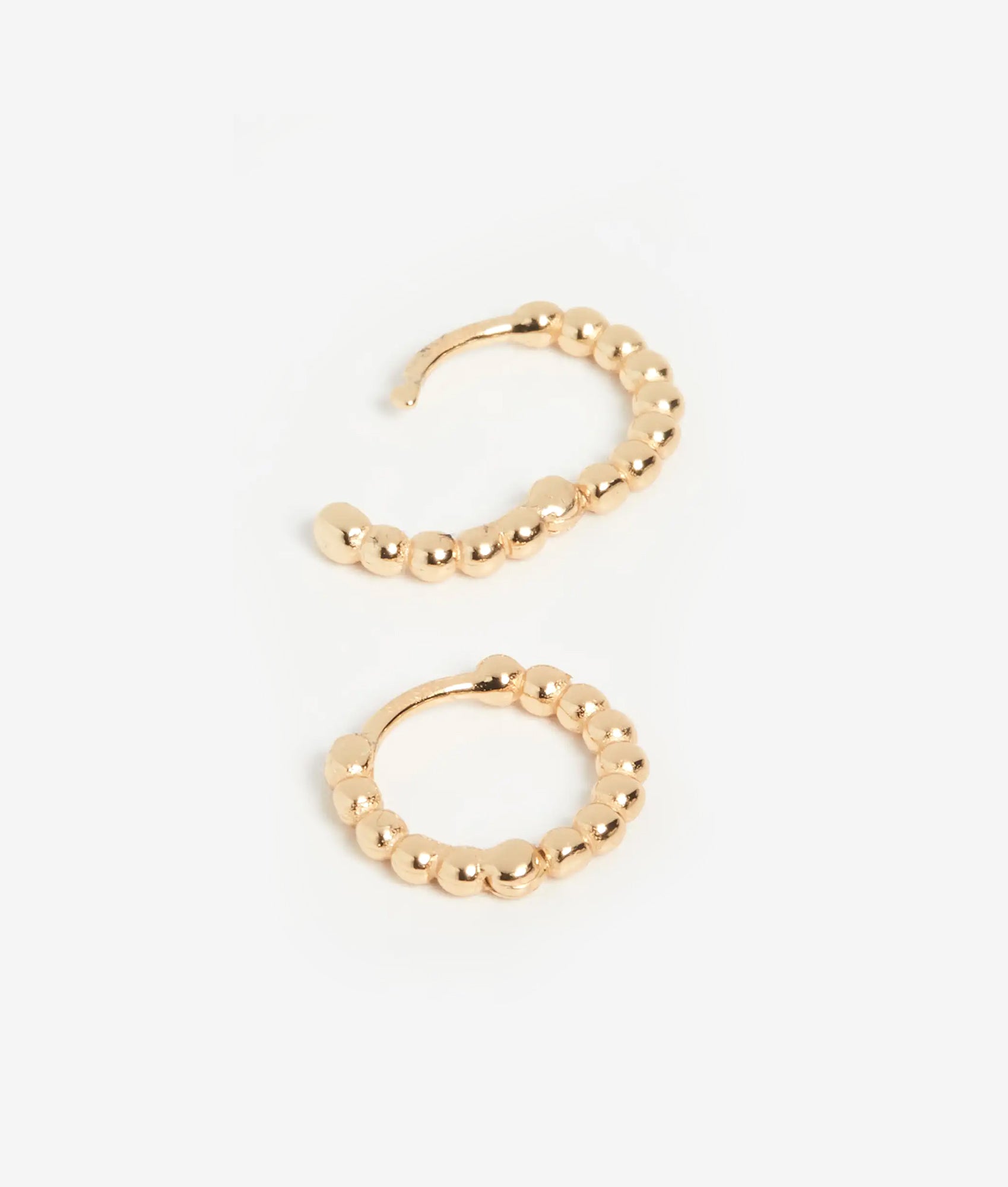 Katerina Pebble Huggie Hoop Earring