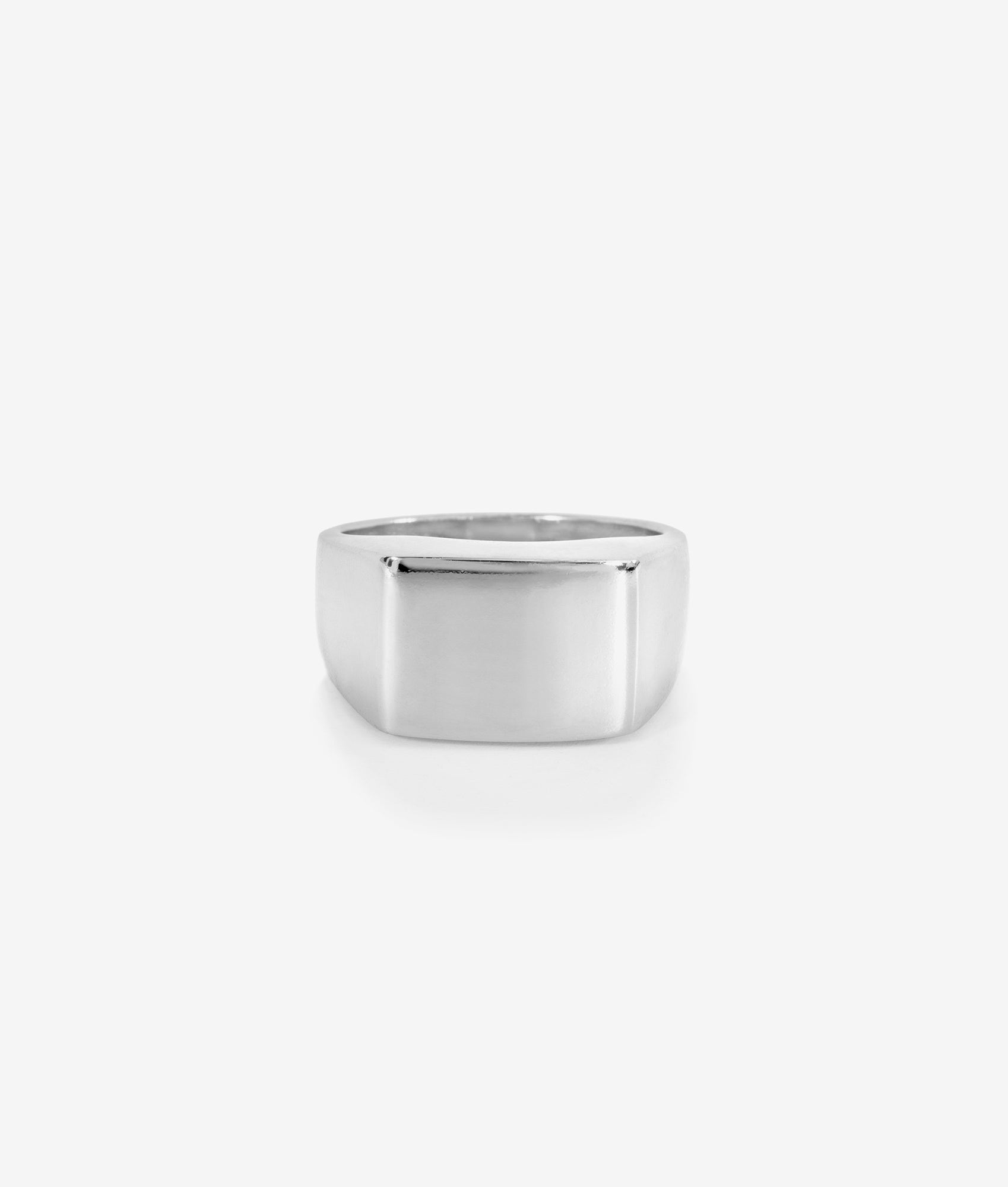 Signet Square Ring