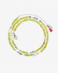 Odessa Gemstone Necklace, Yellow Apetite