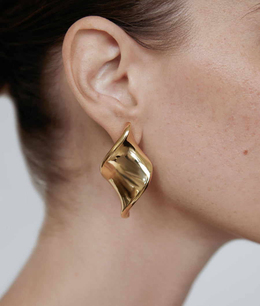 Heather Earring | SHASHI Gold Earring