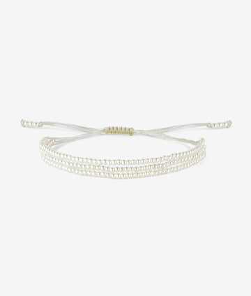Micro Pearls Slide Bracelet