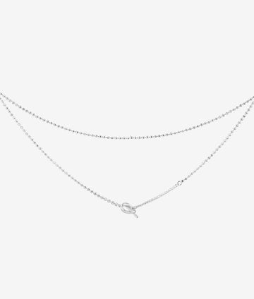 Silver Toggle Necklace | SHASHI Chain Necklace