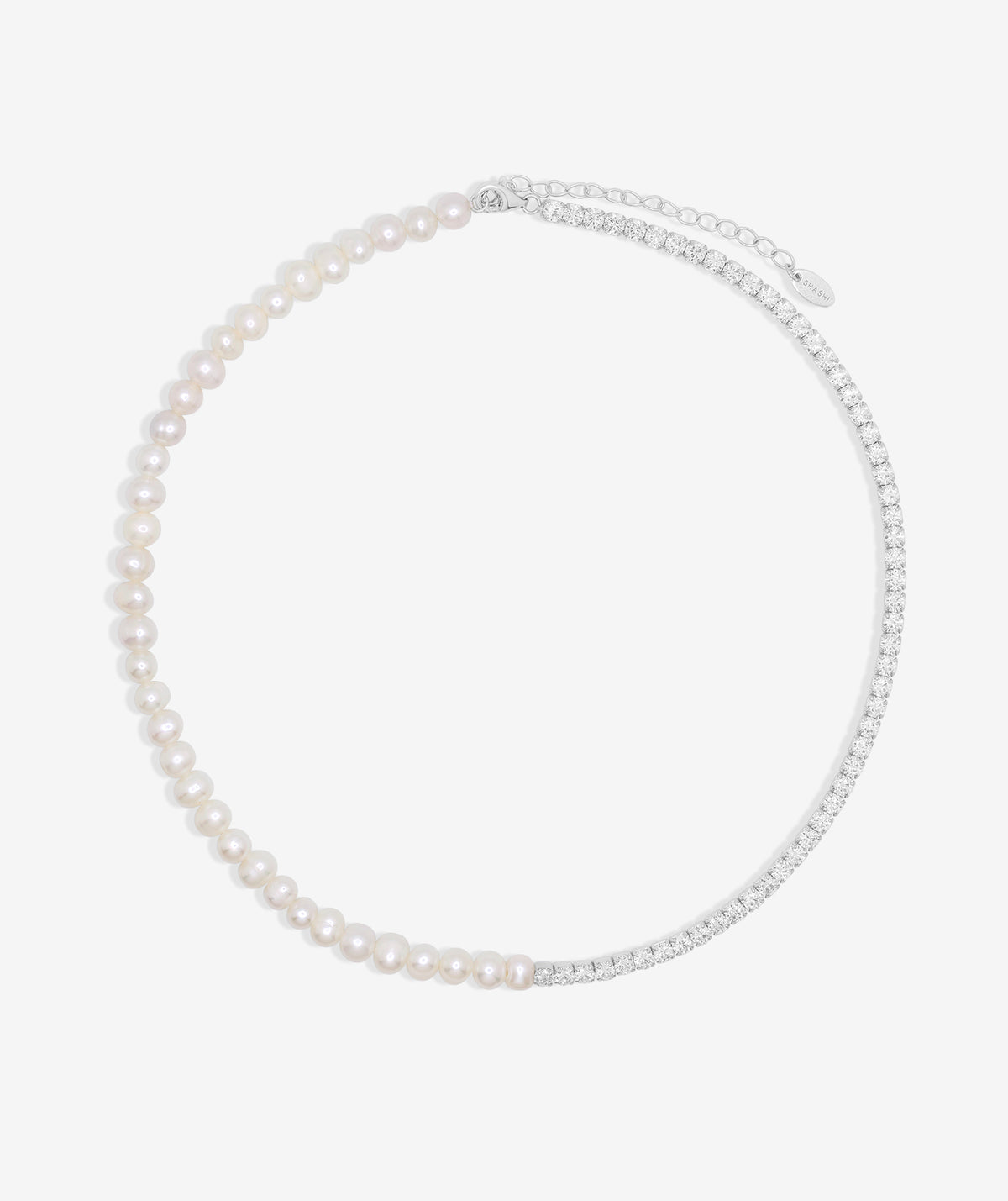 Camile Pearl Tennis Necklace SHASHI