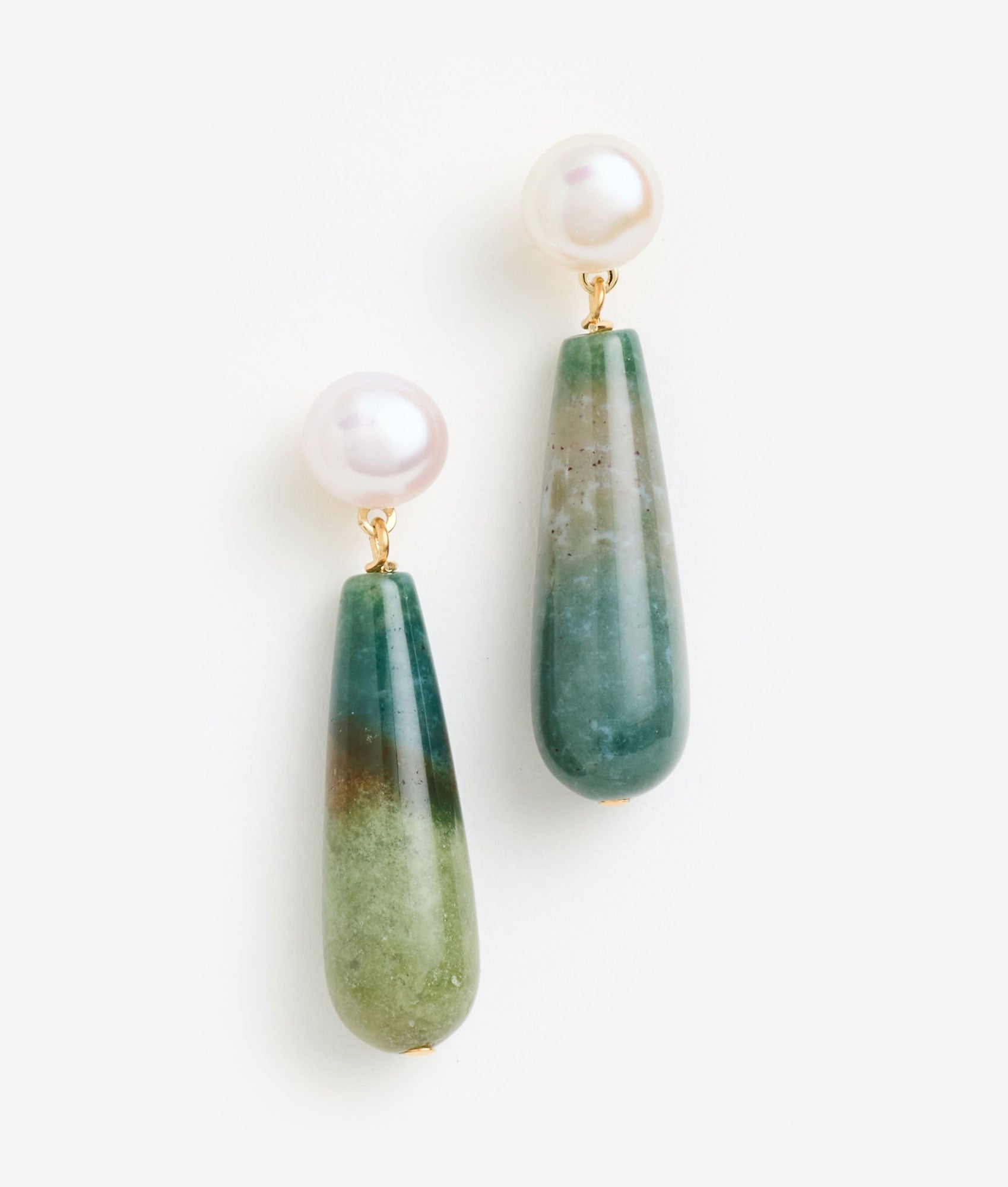 Linnea Gemstone Earring | SHASHI Gemstone Pearl Earring