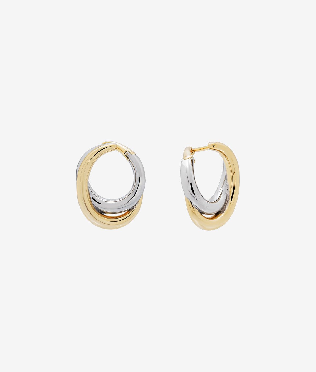 Cassie Two-Toned Earring