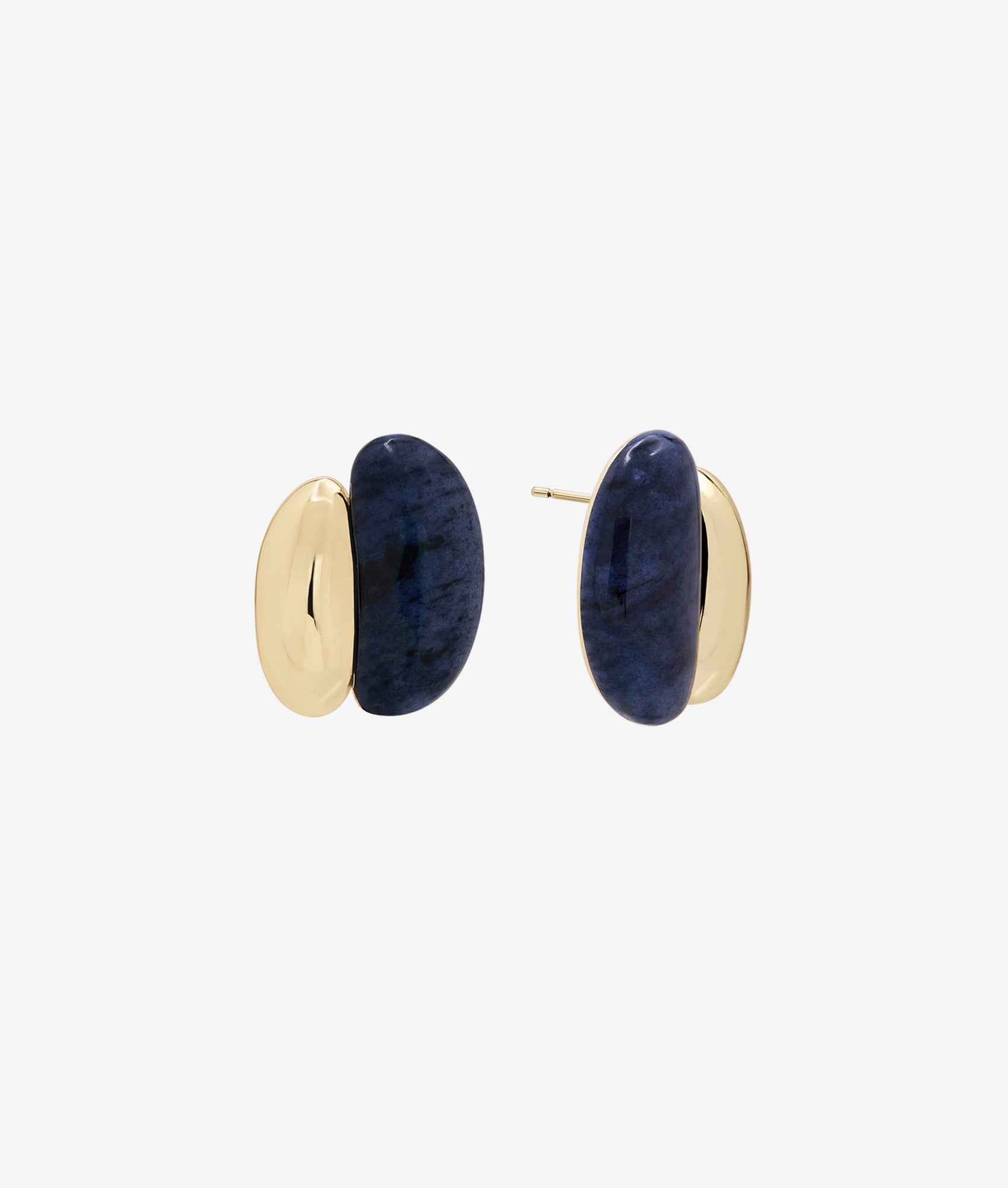 Blue Lucite Earring – Una Earring - Earrings Category