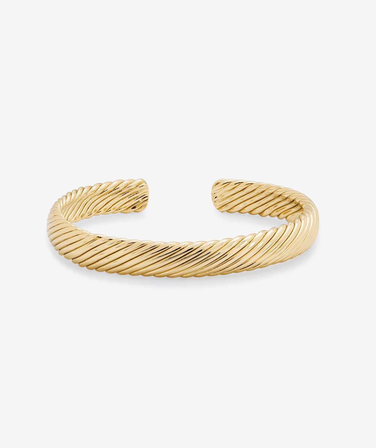 Bracelet Cuff in Striated Design - Bracelets, Jewelry, Cuff