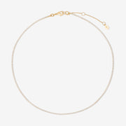 Micro Teeny Tiny Tennis Necklace | Necklaces | Jewelry