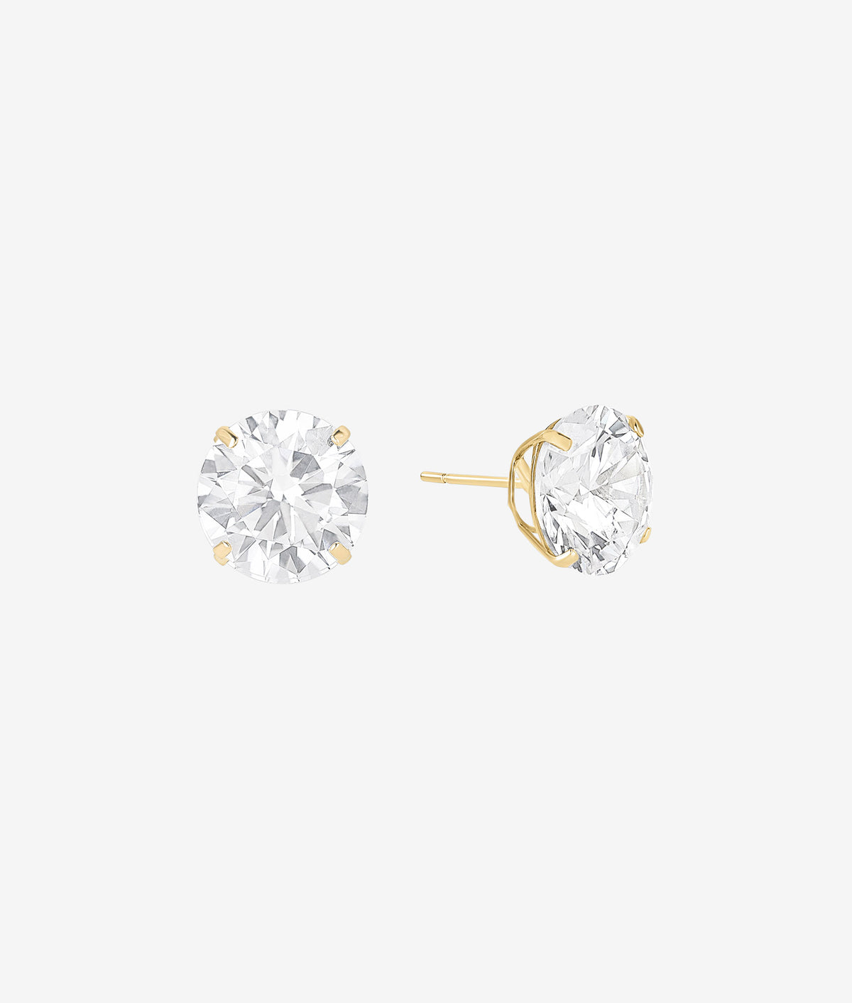 Shashi Caroline Large Diamond Stud Earrings | Earrings Category