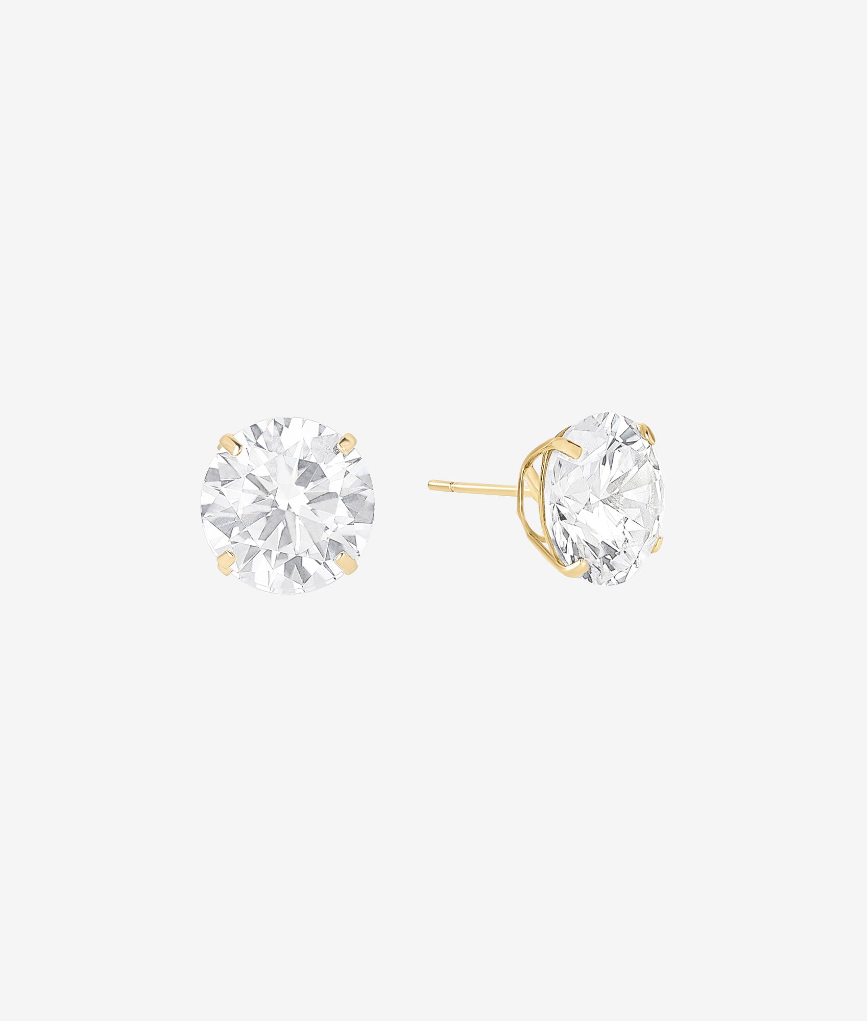 Shashi Caroline Large Diamond Stud Earrings | Earrings Category