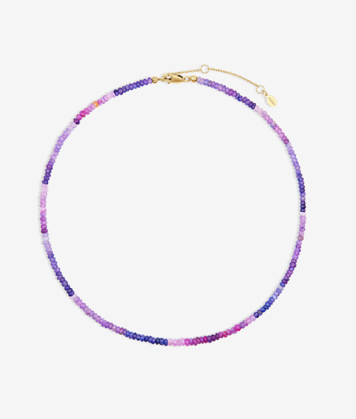 Smooth Gemstone Necklace 1 | SHASHI Gemstone Necklace