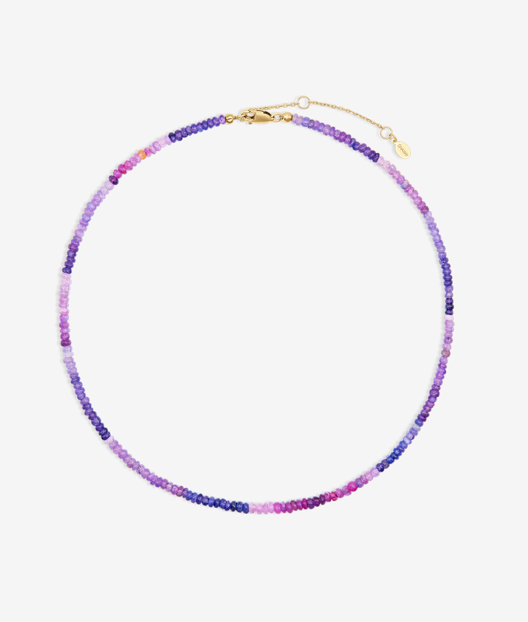 Smooth Gemstone Necklace 1 | SHASHI Gemstone Necklace