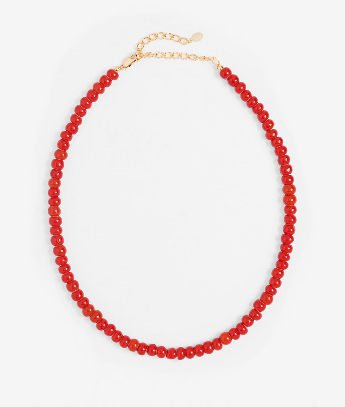 Rojo Necklace | SHASHI Red Beaded Necklace